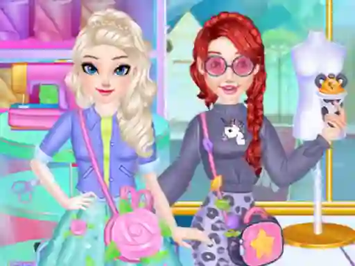لعبة Fashion Princess Sewing Clothes على الانترنت