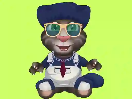لعبة Baby Talking Tom Makeover على الانترنت