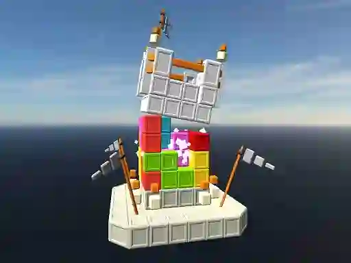 لعبة Castle Destruction Blocks على الانترنت