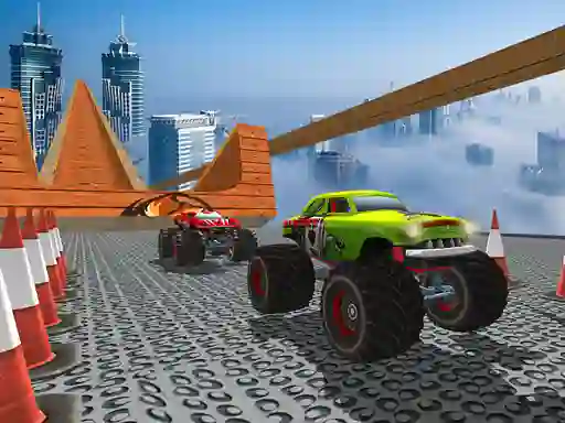 لعبة Monster Truck Ramp على الانترنت