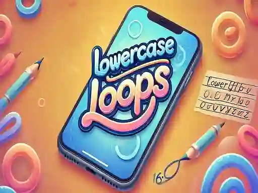 لعبة Lowercase Loops على الانترنت
