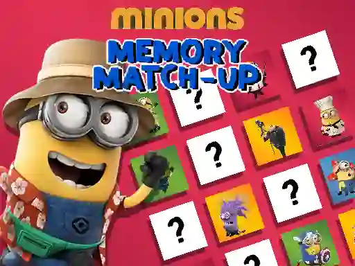 لعبة Minions Memory Match Up على الانترنت