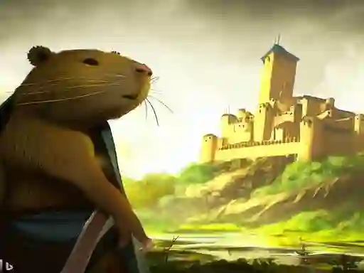 لعبة Adventures of the Medieval Capybara على الانترنت