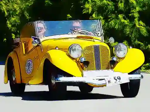 لعبة Old Cars Puzzle على الانترنت