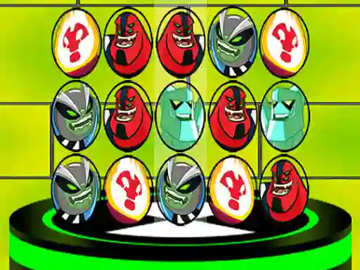 لعبة Ben 10 Match 3 Aliens على الانترنت
