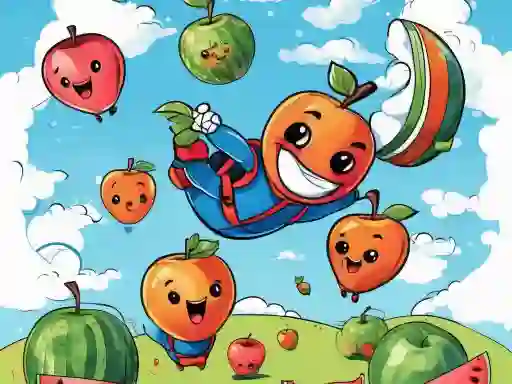 لعبة Fruit Merge game على الانترنت