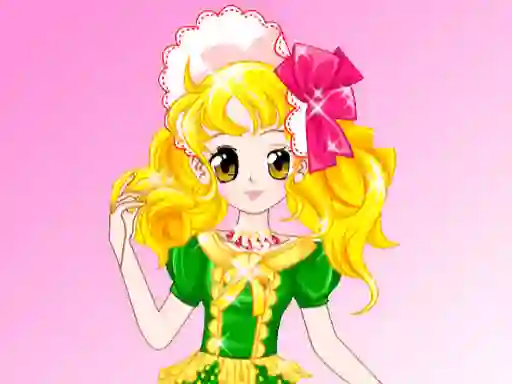 لعبة Anime Girl Dressup على الانترنت