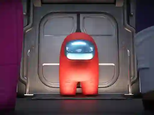 لعبة Amongus Geometry Jump على الانترنت