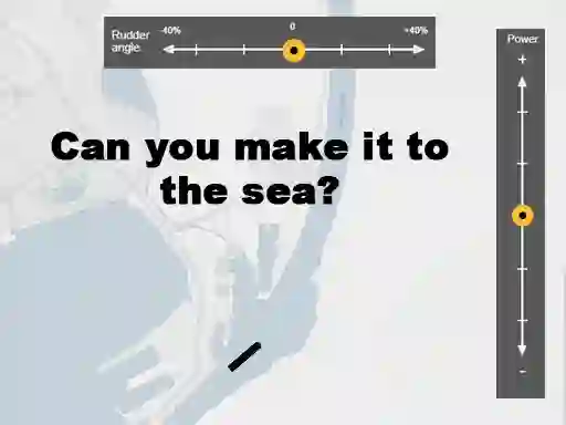 لعبة Suez Canal Simulator على الانترنت
