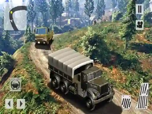 لعبة US OffRoad Army Truck Driver على الانترنت