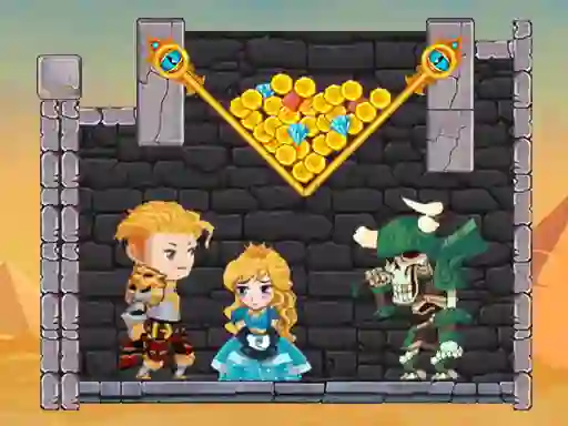 لعبة Hero Rescue Pull The Pin على الانترنت
