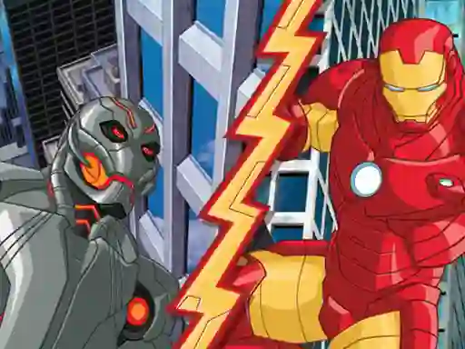 لعبة Avengers Iron Man Rise of Ultron 2 على الانترنت