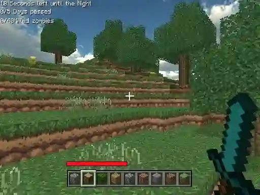 لعبة M1neWorld Engless على الانترنت