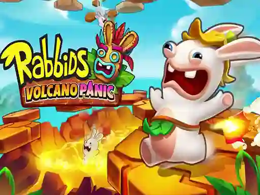 لعبة Rabbids Volcano Panic على الانترنت