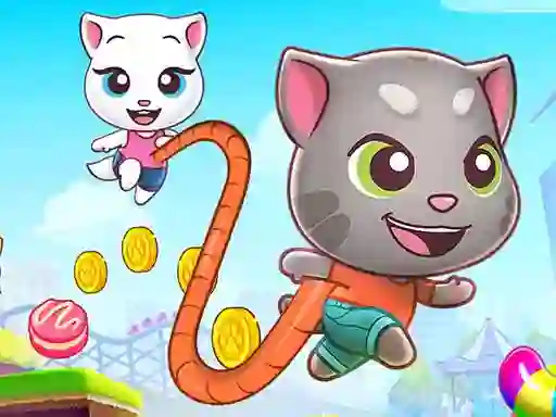 لعبة Tom & Angela Jump على الانترنت