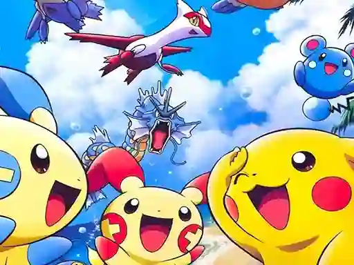 لعبة Pokemon Slide على الانترنت