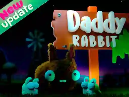 لعبة Daddy Rabbit Zombie Farm على الانترنت