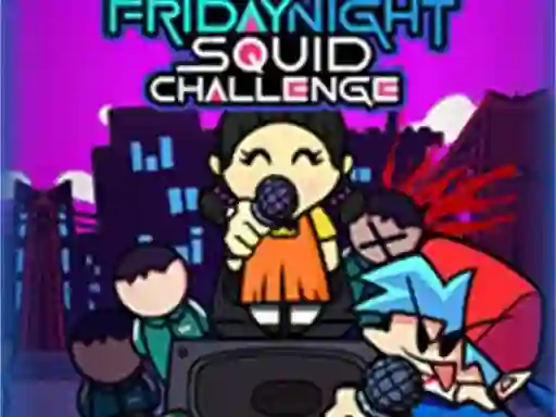 لعبة Super Friday Night Squid Challenge Game على الانترنت