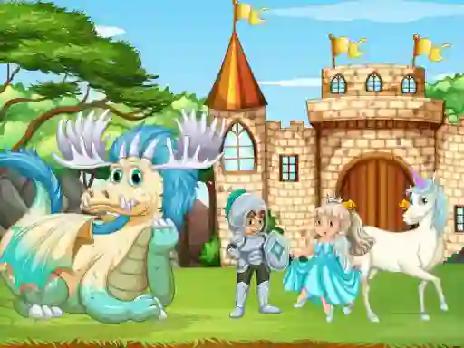 لعبة Princess And Dragon على الانترنت