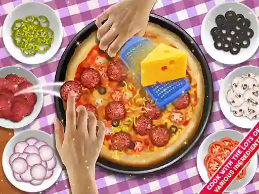 لعبة Pizza Making Chef على الانترنت