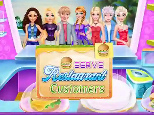 لعبة Serve Restaurant Customers على الانترنت