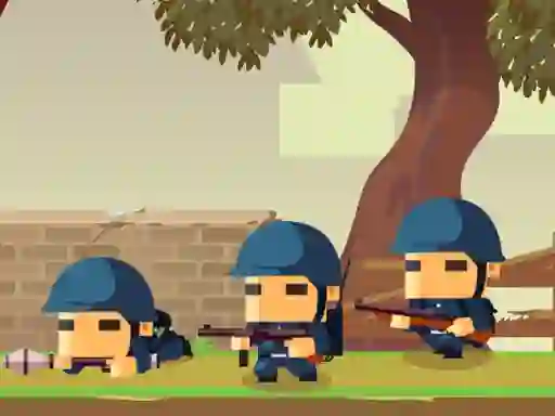 لعبة Army Block Squad على الانترنت