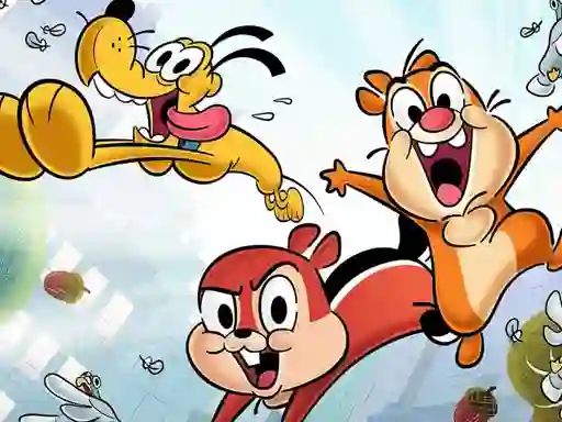 لعبة Chip and Dale 2021 Slide على الانترنت