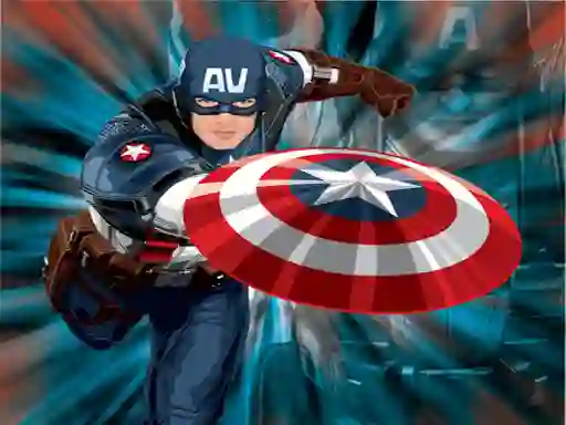 لعبة Captain America Disc على الانترنت