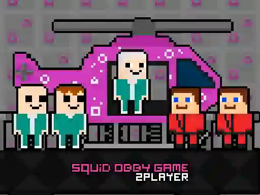 لعبة Squid Obby Game 2Player على الانترنت