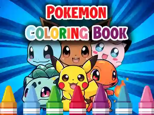 لعبة Pokemon Coloring Book على الانترنت