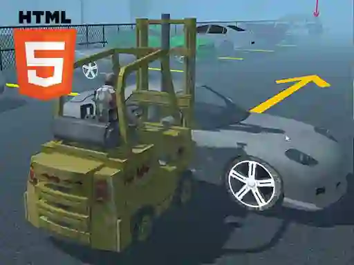 لعبة ForkLift Real Driving Sim على الانترنت