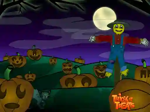 لعبة Halloween 2020 Slide على الانترنت
