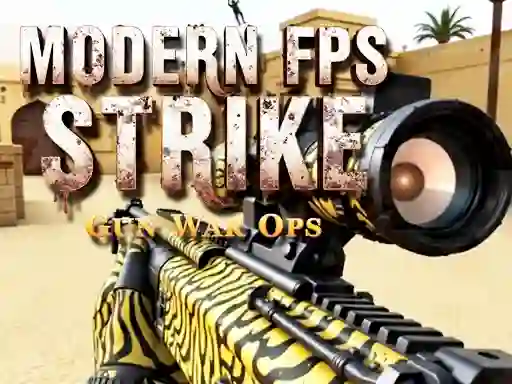 لعبة Modern FPS Strike Gun War Ops على الانترنت