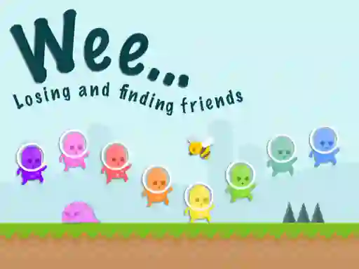 لعبة Weee Losing and finding friends على الانترنت