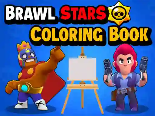لعبة Brawl Stars Coloring Books على الانترنت