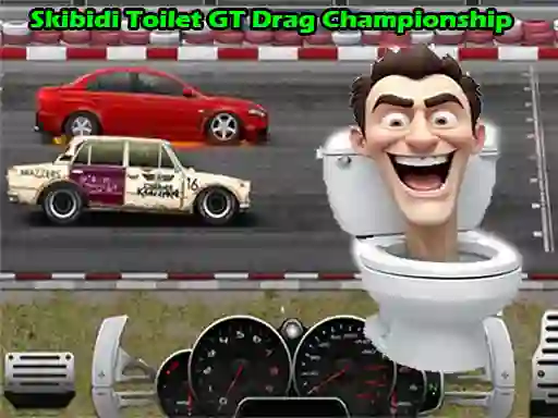 لعبة Skibidi Toilet GT Drag Championship على الانترنت
