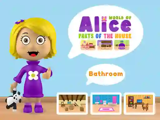 لعبة World of Alice Parts of the House على الانترنت