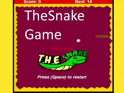 لعبة The Snake على الانترنت