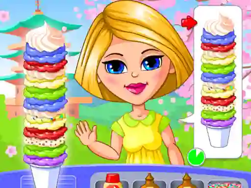 لعبة My Ice Cream Shop على الانترنت