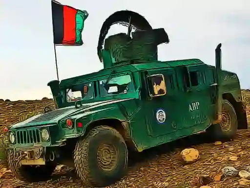 لعبة Military Vehicles Puzzle على الانترنت