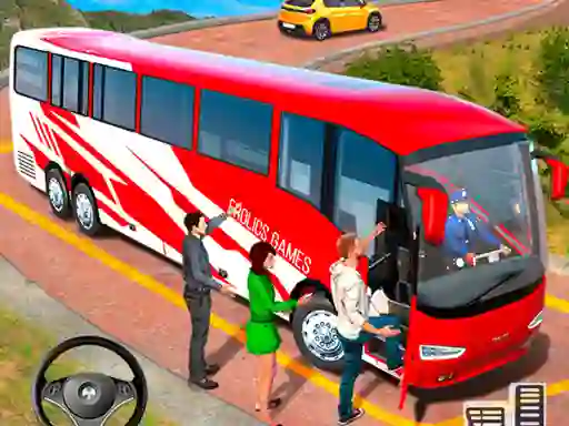 لعبة Modern Bus Simulator New Parking Games على الانترنت