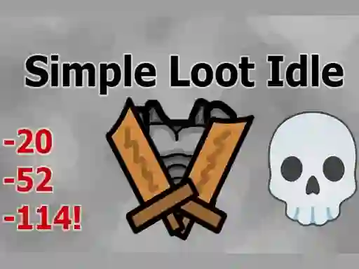 لعبة Simple Loot Idle على الانترنت