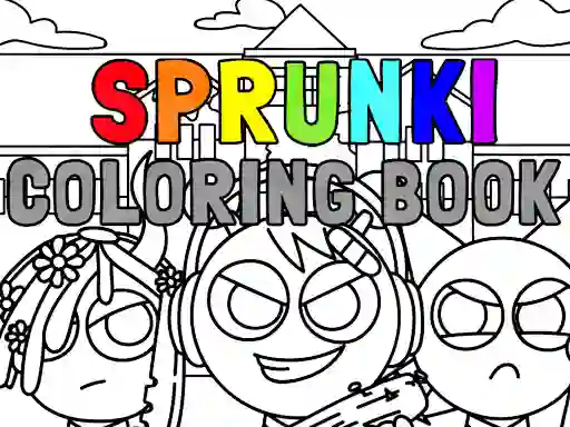 لعبة Sprunki Coloring Book على الانترنت