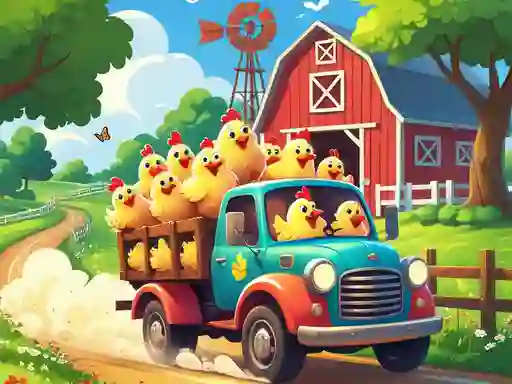 لعبة CluckNRun على الانترنت