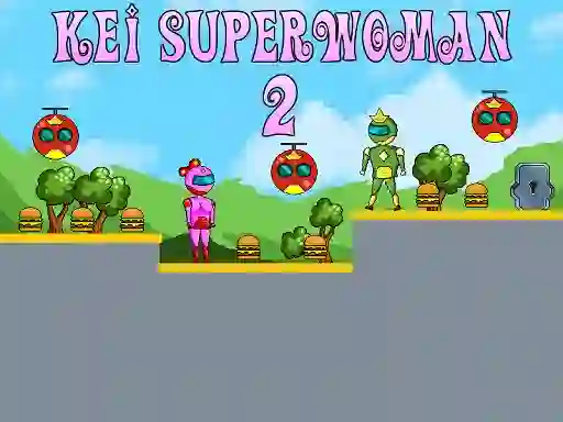 لعبة Kei Superwoman 2 على الانترنت