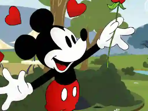 لعبة Mickey Mouse Slide على الانترنت