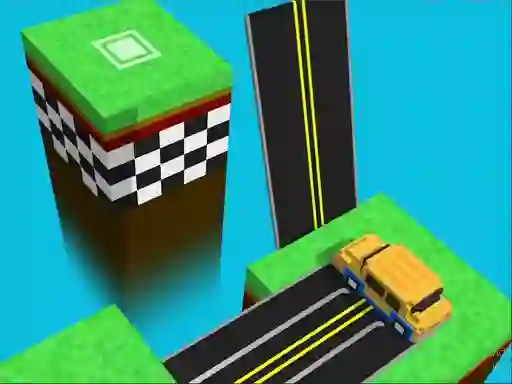 لعبة Blocky Taxy ZigZag على الانترنت