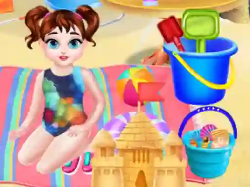 لعبة Baby Taylor At Beach على الانترنت