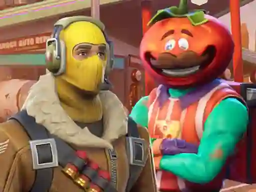 لعبة Fortnite Hidden Items على الانترنت