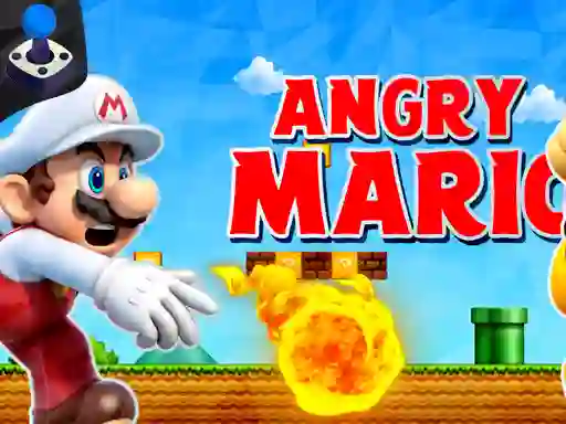 لعبة Angry Mario على الانترنت